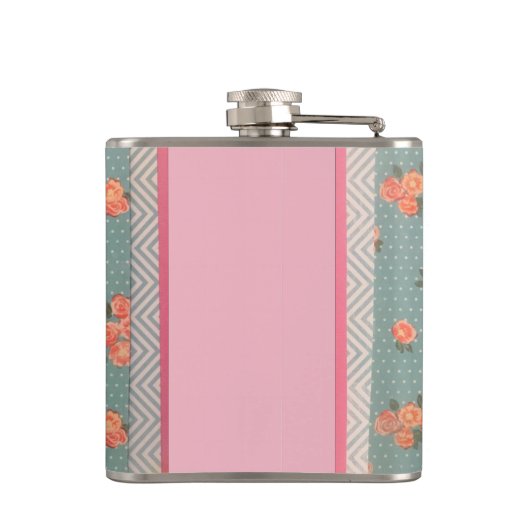 Flasche in einer perfekten Welt würde ich, ch Flachmann (Rückseite)