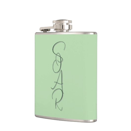 Flasche in Vinyl eingeschlagen Flachmann (Links)