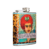 Flasche-ja I konnte verbessern Flachmann (Rechts)