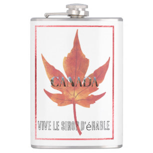 Flasche Kanada/Kanada Maple Leaf Flakon Flachmann