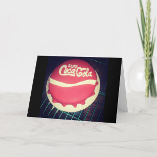 "Flasche Kapsel Kuchen" Dankeschön Karte