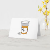 Flasche Karte (Gelbe Blume)