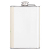 Flasche - Leben auf dem Felsen Flachmann (Rückseite)