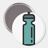 Flasche Magnet (Vorderseite/Rückseite)