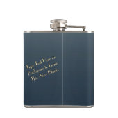 Flasche mit Bärenkunst, kundenspezifisch Flachmann (Rückseite)