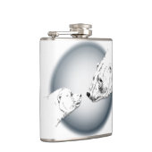 Flasche mit Bärenkunst, kundenspezifisch Flachmann (Rechts)