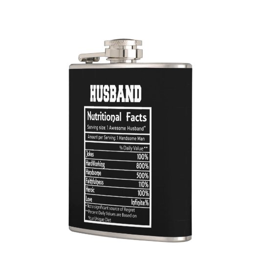 Flasche mit benutzerdefiniertem Husband-Ernährungs Flachmann (Links)