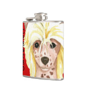 Flasche mit chinesischem Farbblock (Crested Color Flachmann (Links)