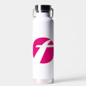 Flasche mit dem ersten Bus (Vorne)