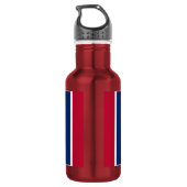 Flasche mit der Flaggenfreigabe des "Wyoming State Trinkflasche (Rückseite)