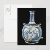 Flasche mit einem Zahnarzt Postkarte (Vorne/Hinten)