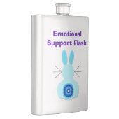 Flasche mit emotionaler Unterstützung Flachmann (Rechts)