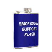 Flasche mit emotionaler Unterstützung Flachmann (Rechts)