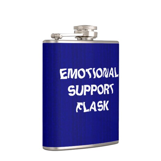 Flasche mit emotionaler Unterstützung Flachmann (Rechts)