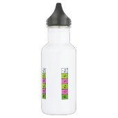 Flasche mit florentinischem Flaschenspiegel Trinkflasche (Links)