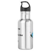 Flasche mit Florenz (532 ml) Edelstahlflasche (Rückseite)