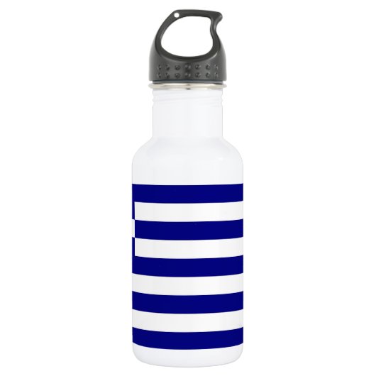 Flasche mit griechischer Flagge Trinkflasche (Vorderseite)