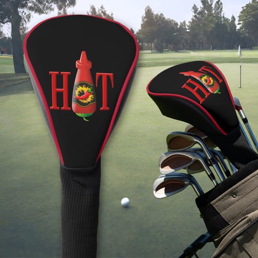 Flasche mit heißer Soße Golf Headcover