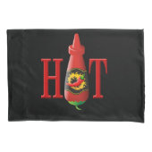 Flasche mit heißer Soße Kissenbezug (Vorderseite)