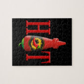 Flasche mit heißer Soße Puzzle (Horizontal)