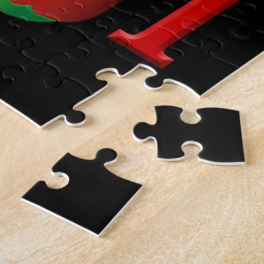 Flasche mit heißer Soße Puzzle (Seite)