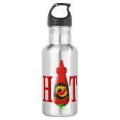 Flasche mit heißer Soße Trinkflasche (Vorderseite)