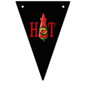 Flasche mit heißer Soße Wimpelkette (Zweite Fahne)