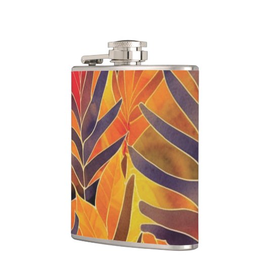 Flasche mit Herbst Flachmann (Links)