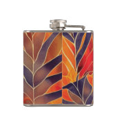 Flasche mit Herbst Flachmann (Rückseite)