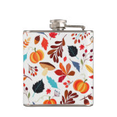 Flasche mit Herbst Flachmann (Rückseite)