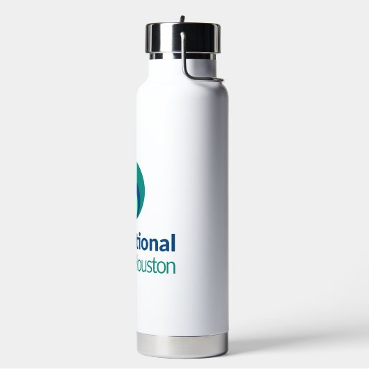 Flasche mit isoliertem Wasser mit Pop-Up-Straw - I (Links)