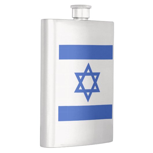Flasche mit israelischer Flagge Flachmann (Rechts)
