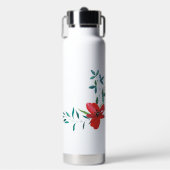 Flasche mit klassischer Blume. (Vorderseite)