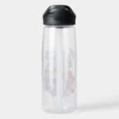 Flasche mit künstlichem Wasser (Rückseite)