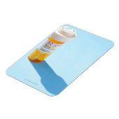 Flasche mit Medikamenten Magnet (Linke Seite)