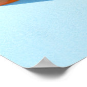 Flasche mit Medikamenten Poster (Ecke)