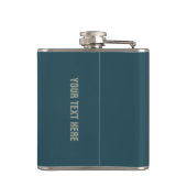 Flasche mit motivierend Lebensberatungen Flachmann (Rückseite)