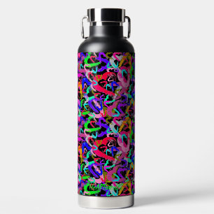 Flasche mit multiversen Herzklopfen