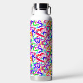 Flasche mit multiversen Herzklopfen (Vorderseite)