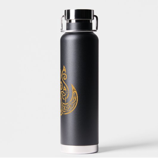 Flasche mit Normannswasser (Rückseite)