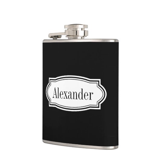 Flasche mit personalisiertem Getränk | Geschenk fü Flachmann (Links)