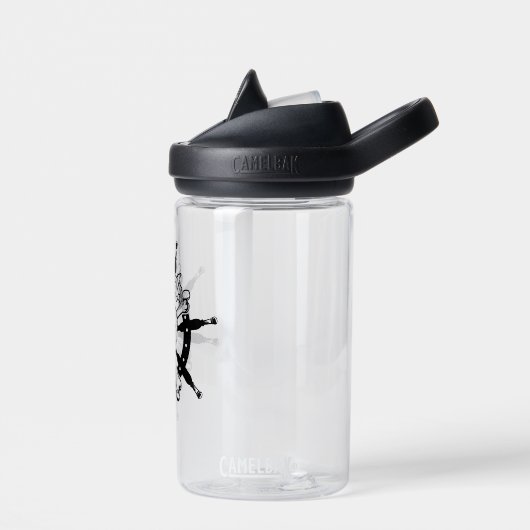 Flasche mit Piraterie (Links)