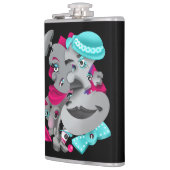 Flasche mit Rückenlehne Flachmann (Links)