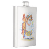 Flasche mit Snowman Drink Cocktail im Sommer Flachmann (Rechts)