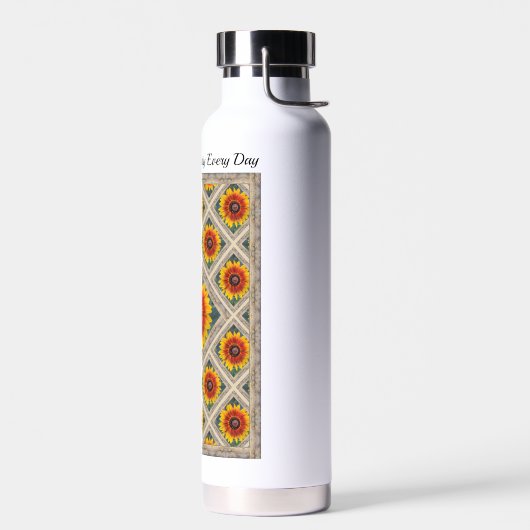 Flasche mit Sonnenblumen1 (Links)