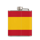 Flasche mit spanischer Flagge Flachmann (Rückseite)