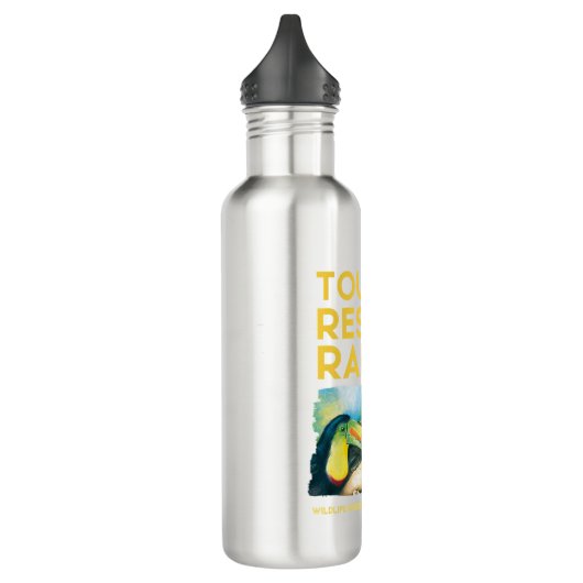 Flasche mit Toucan Rescue Ranch Edelstahlflasche (Links)