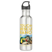 Flasche mit Toucan Rescue Ranch Edelstahlflasche (Vorderseite)