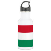 Flasche mit ungarischer Flagge Trinkflasche (Vorderseite)