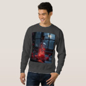 Flasche mit verzauberter Liebe Sweatshirt (Vorne ganz)